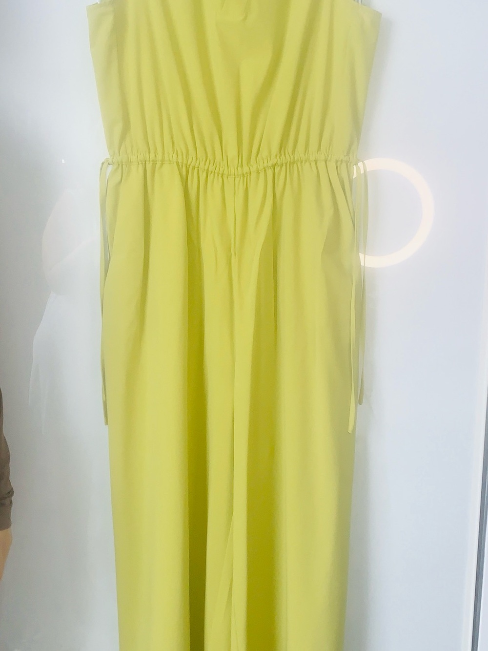 Calvin Klein Strapless Lime-Chartreuse Maxi Dress - Picture 4 of 10